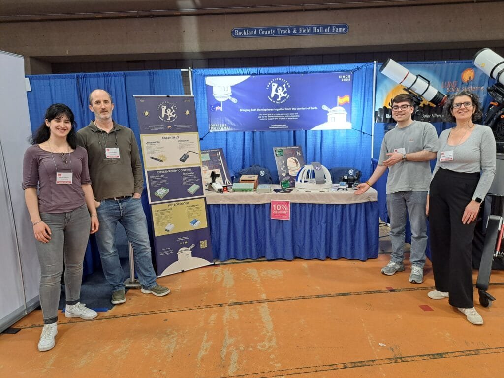 Lunático Astro team at NEAF 2025