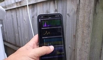 SOLO CLOUDWATCHER, mobile screen sample.