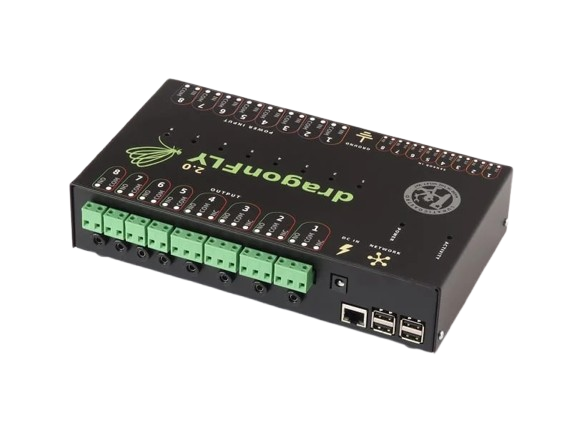 Lunático Astronomía Dragonfly 平顶天文控制器反面