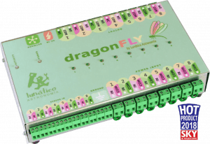 Dragonfly, the Lunatico device to remotely control your roll-off roof observatory.